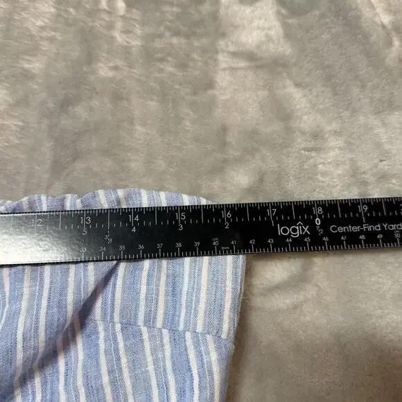 Urban Outfitters Kimchi Blue & White Medium Strapless Open-Back Bubble Romper - Picture 8 of 13